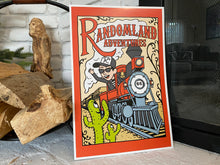 Load image into Gallery viewer, Signed Randomland Train Poster
