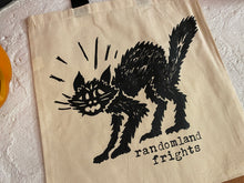 Load image into Gallery viewer, The Randomland Frights Cat Tote Bag
