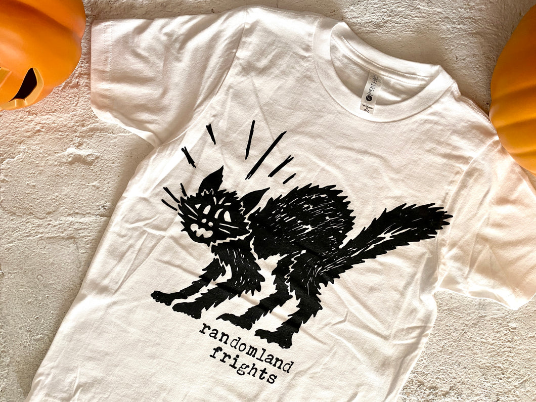 The Randomland Frights Cat Shirt - Youth